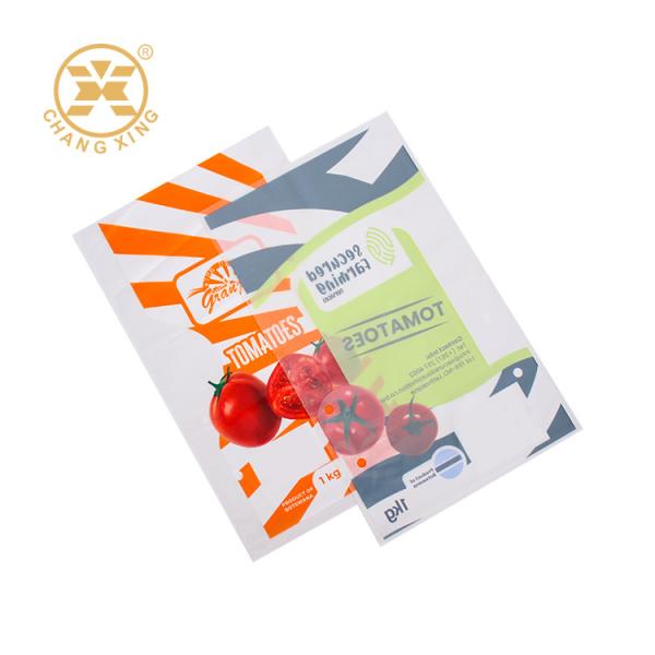 Eco-friendly 1kg Saco de embalagem de vegetais Supermercado Frutas PE de plástico