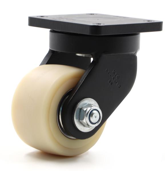 Mc Nylon 800kg 3 Inch Heavy Duty Swivel Casters Plate Mounted