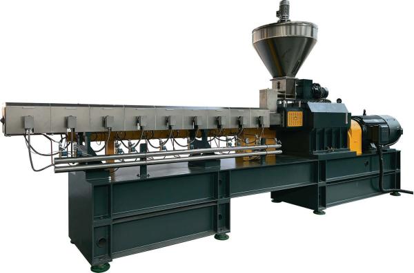 Carbon Steel Auto Single Screw Plastic Extruder With LG Electric Parts And Siemens Components