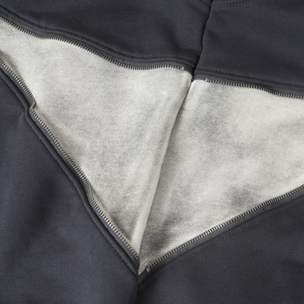 Washed Fleece Zip-Up Oversized Hoodie Unisex Polyester/Cotton Blend Anti-Wrinkle Windproof Breathable 3D Pattern Winter