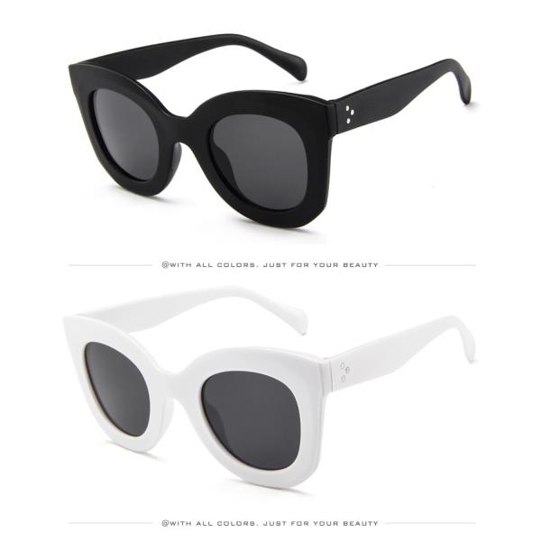 Butterfly Frame Sunglasses Fashionable Unisex Square Solaires