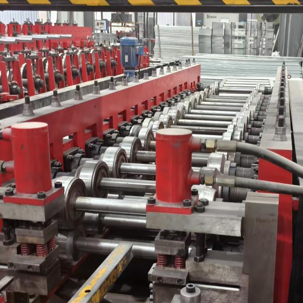 ISO9001 Cable Tray Cover Machine Customized Steel Material 380V