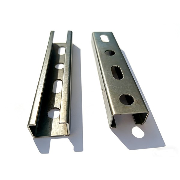 Seismic Bracing And Pipeline Support Galvanized Strut Channel 6m 41x41 Unistrut