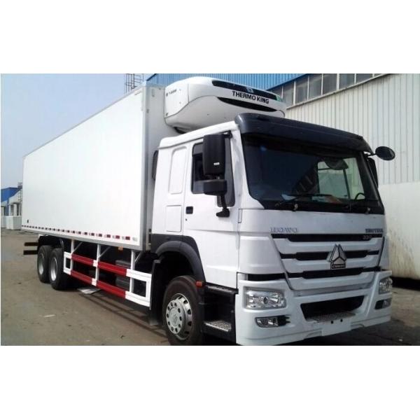 Одиночные колеса 8x4 Холодильник Van Груз Тележка кабины 12