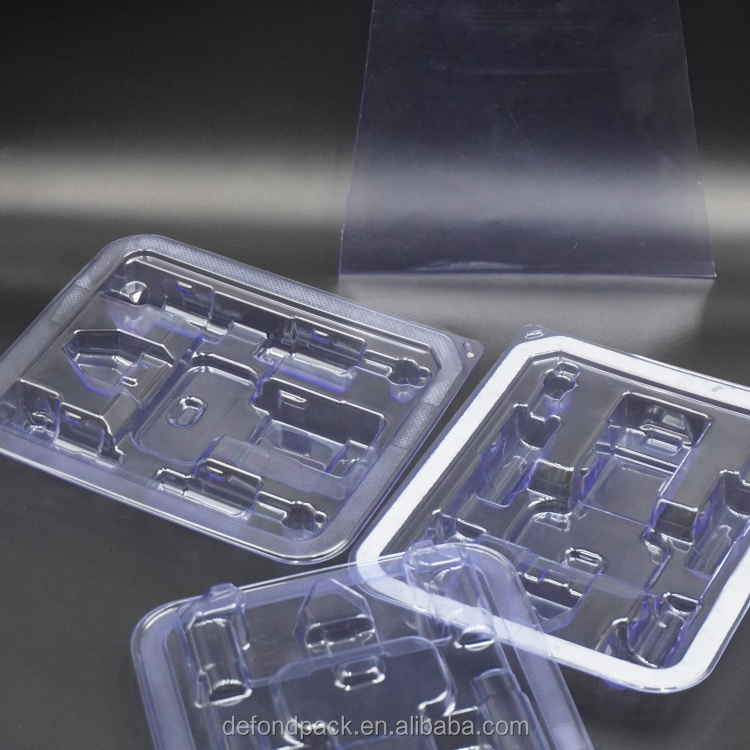 Factory Customization Blister Packaging Medical Tray Medical Material PETG Blister Boxes Blister Packing Tray for Medical Device