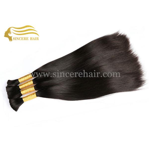 Hot Sell 22 Inch Natural Straight Brazilian Virgin Human Hair Bulk Extensions for sale 100% Virgin Human Hair Extensions, 50CM Body Wave Virgin Human Hair Weft Extension for sale