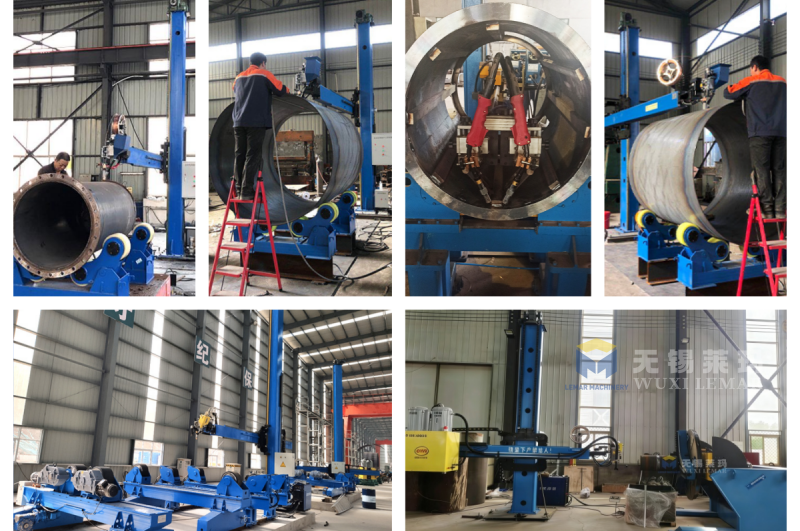 Cross Welding Manipulator 10m Column And Boom Machine Arc Welding