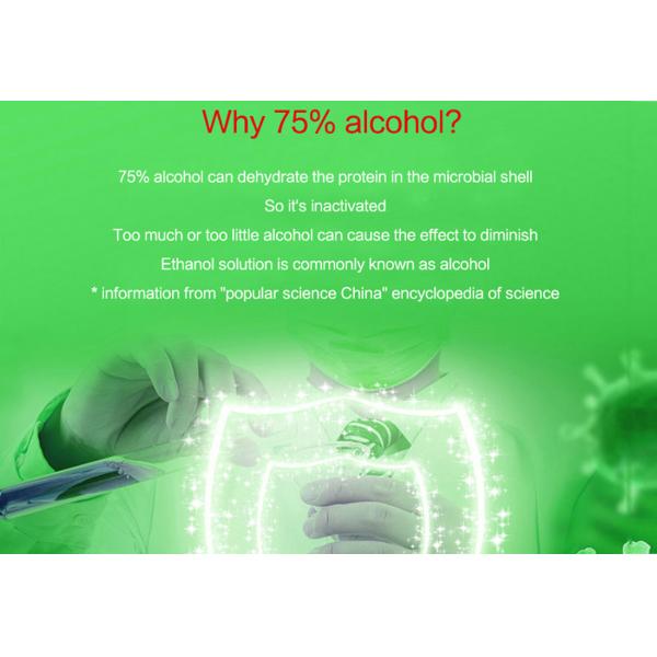 Desinfectante a base de alcohol del gel 500ml del alcohol del desinfectante el 75% de la mano