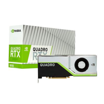 Apprentissage en profondeur Carte graphique Quadro Leadtek RTX8000 48 Go GDDR6 Turing GPU
