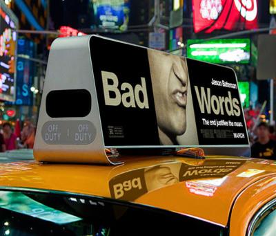 P5 Outdoor Taxi Top LED Display Advertising Moving With Wide Viewing Angle