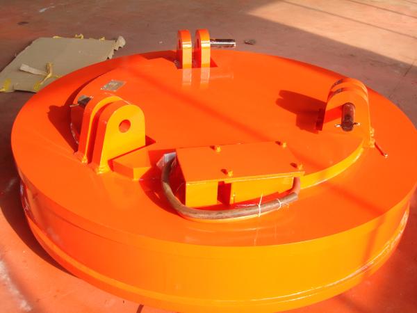 Mn Industrial Lifting Magnets Orange Color Large Air Space High Magnetism Density