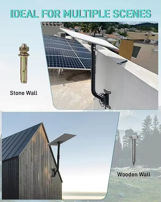 High Quality Adjustable Carbon Steel Universal Starlink Gen3 Mounting Kit for Roof Installation