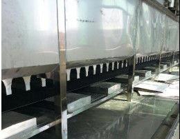 Aluminum Alloy Plate Fast Freezer Machine 4.8L×2 Filling Capacity