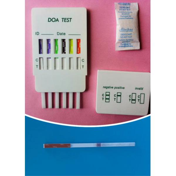 Multi Drug Urine Rapid Test Rapid Colloidal Gold Test Cassette For Diagnostics