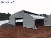 30m Length Single Span 150 Micro Polyethylene Film Greenhouse Light Deprivation Blackout Greenhouse