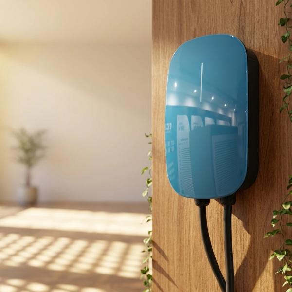 7kW 32A Wall-mounted EV Charger with Type 2 IEC 62196-2 Interface and CE Certified for VinFast Cars