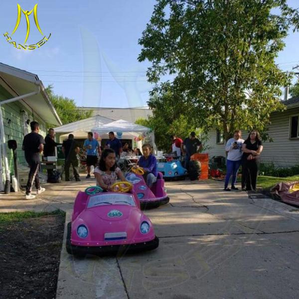 Hansel amusement bumper car happy car amusement park rides for sale