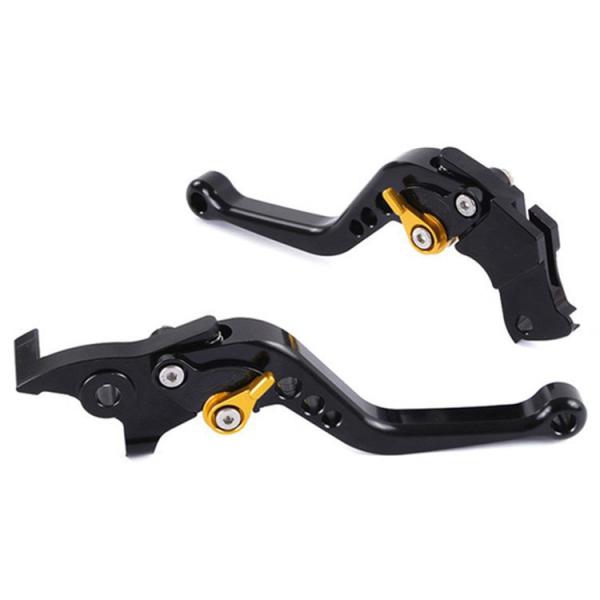 Customized Gold Motorcycle Brake and Clutch Levers for Bajaj Pulsar 200NS 200RS 200AS