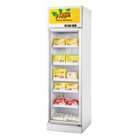 Refrigerador de vidro da porta do retalho da bebida com arquivar profundo