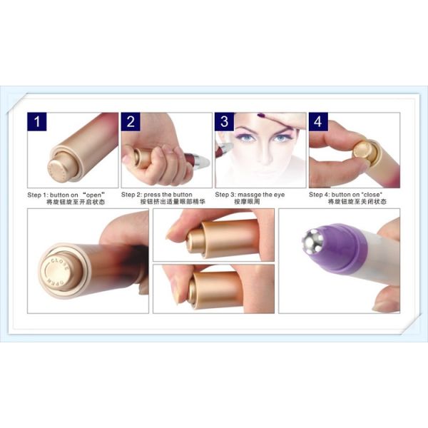 Wholesale Small Sample Portable Common Use Plastic Eye Cream Airless Pump Sterile Bottle 10ML 15ML