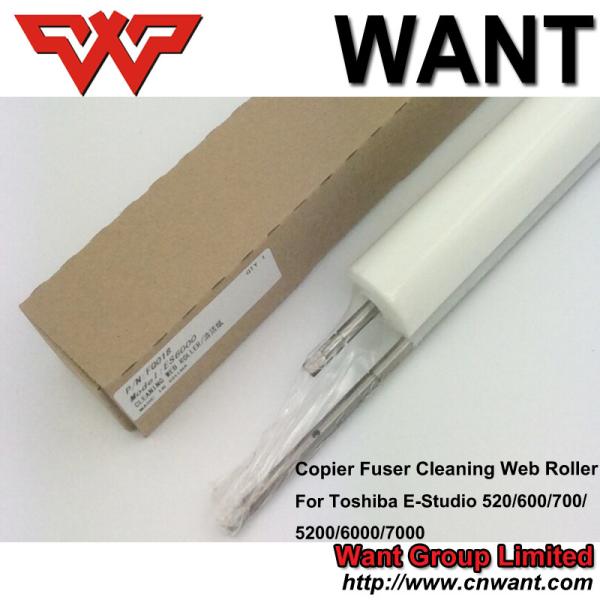 Toshiba E520 E600 E700 E6000 E7000 Fuser cleaning web roller 6LA023055000 6LA27923000 cleaning web roller