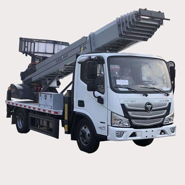 Euro 3 Standard 36m 45m Automatic Ladder Lift Move Aerial Ladder Platform Truck