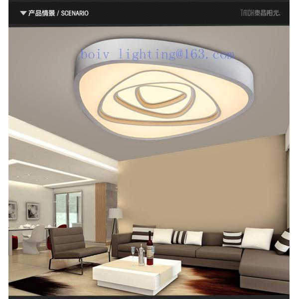 Modern Indoor Iron   LED Ceiling Mount Light  For Living Room Hotel