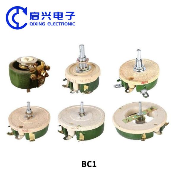 BC1 Disc Adjustment Variable Resistor with High Temperature Enamel Coatings