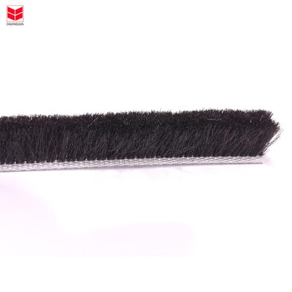 CLJ Woven Brush Seal Wool Pile Weather Strip For Pet Door Seal With Straight Fur Apartment