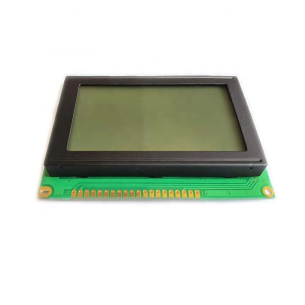 Yellow Green Color COB Dot matrix  St7565r 12864 Lcd Display 128x64 LCD Module