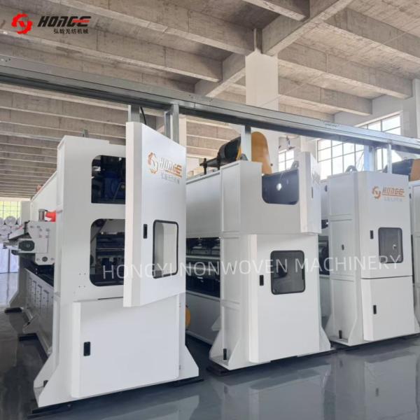 5m Nonwoven Needle Punching Machine For Geotextile / Leather Fabric