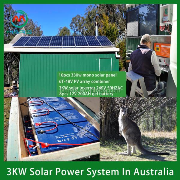 Hybrid Power Set Light Solar Panel System for Home Generator 10kw Lifepo4 Battery Solar Energy System