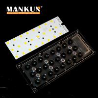 Módulos LED Zhaga Book 15 PCB com lente 50W para estrada de rua