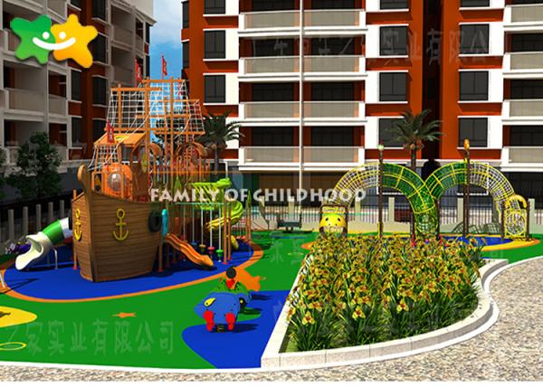 Children'S Kids Outdoor Playground Equipment Cubby House Pro Installation