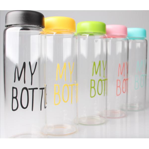 ХДПЭ бутылки 500МЛ на открытом воздухе творческого спорта выпивая пластиковый покрасил склянку воды 6.5кс11.5кс20км