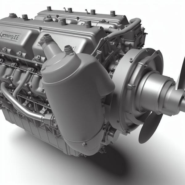 Lycoming IE2 160HP Fuel-Injected Aircraft Engine