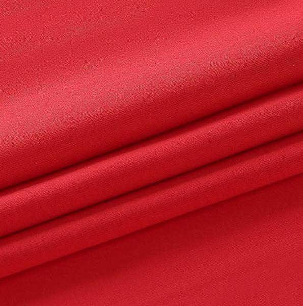 95%Cotton 5%Spandex 32S Soft Thickened Single Jersey Knitted Fabric for T-Shirt School Uniform