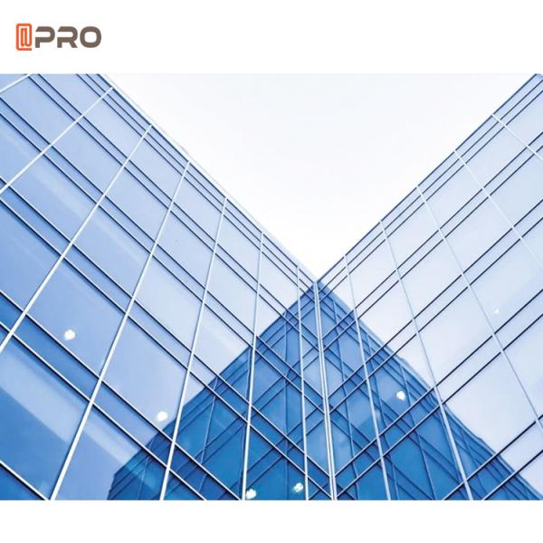 Architectural  black and white Glass Curtain Walls for Contemporary Design