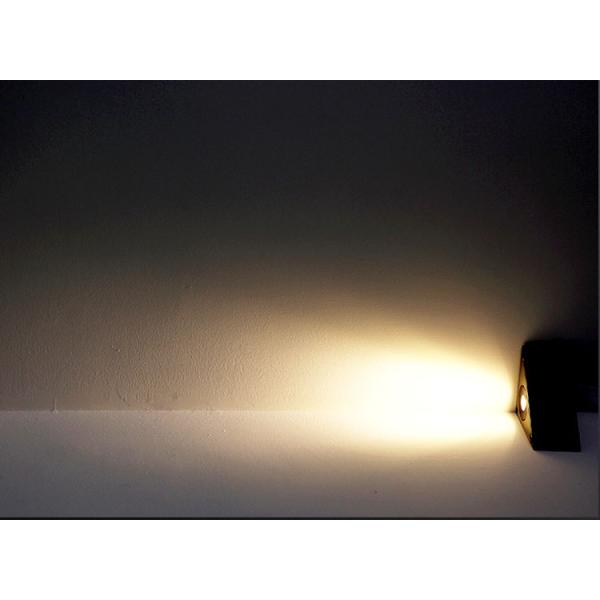 LED Triangle floor light embedded stairs step courtyard corner outdoor waterproof wall foot buried