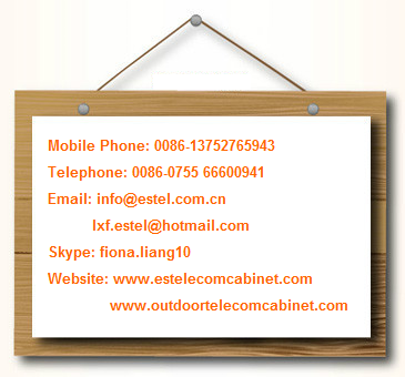 Wireless ESTEL Grey RAL7035 Outdoor Battery Cabinet