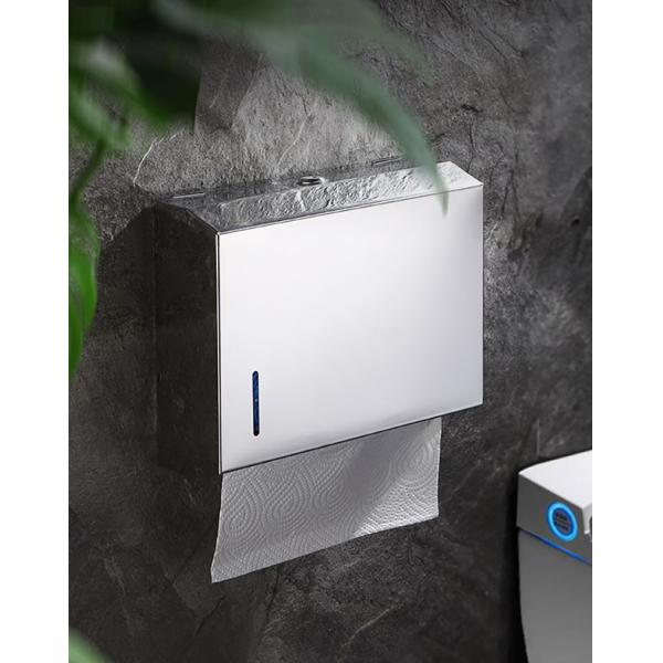 Wall Mounted Stainless Steel Multifold Paper Towel Dispenser For Home Office School