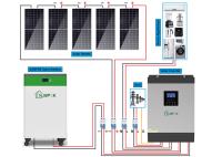 systèmes à énergie solaire de maison de Kit Power Generator Li Ion du panneau solaire 10000w
