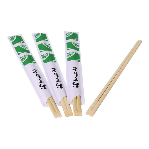 Bastões de bambu naturais sustentáveis para uma experiência gastronômica no hotel