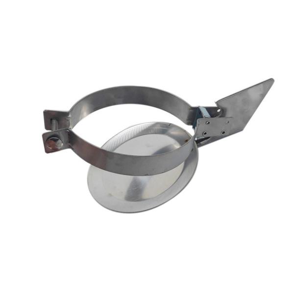 8 крышка дождя прямого стога частей вытыхания нержавеющей стали