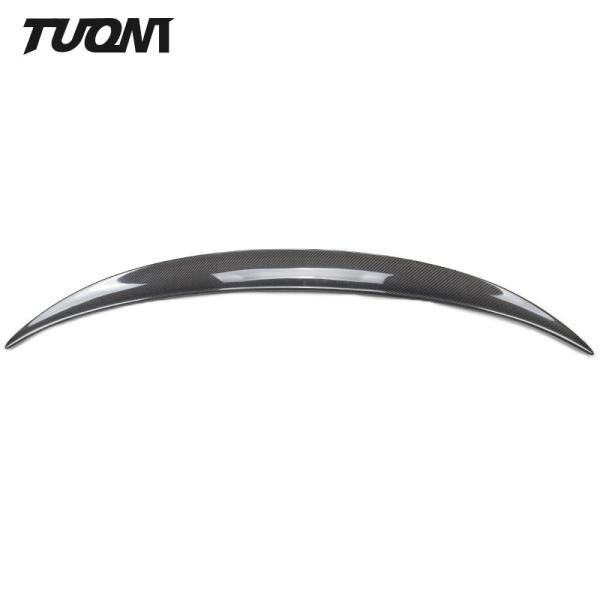 Black Carbon Fiber Trunk Spoiler ABS Rear Car Spoiler Wing For BMW F22 F87