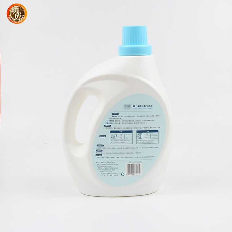 Бутылки прачечной HDPE жидкостные детержентные пластиковые с измеряя галлоном 3000ml крышки 1