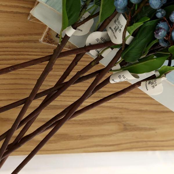 Christmas Berry Stem Artificial Plants Red and Blue Berries for All Festivals Occasion