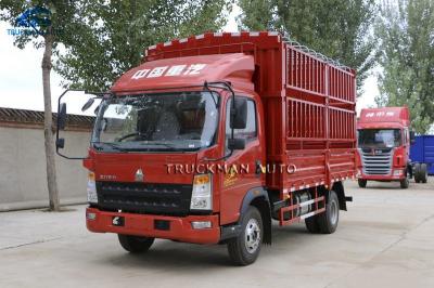 Long Cabin 5 Ton HOWO Mini Lorry Truck With 116HP Engine