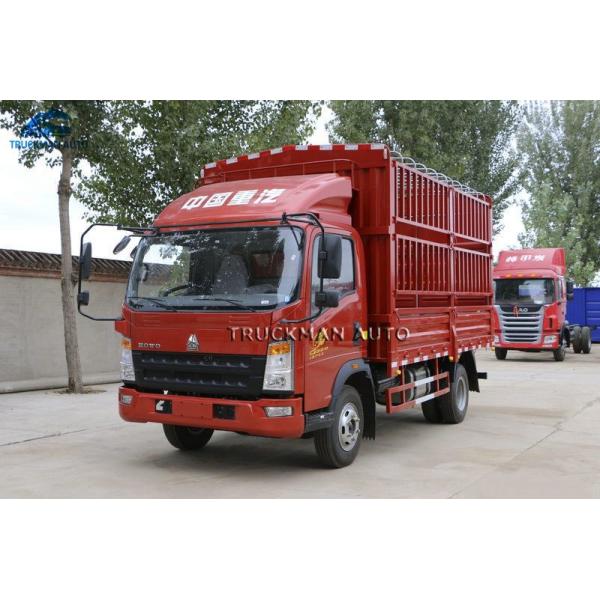 Длинная тележка грузовика тонны HOWO кабины 5 мини с двигателем 116HP