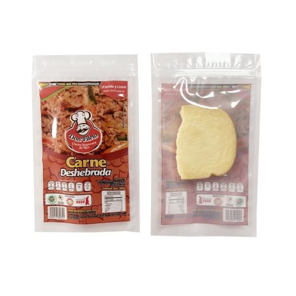 Customized Color Package For Oil-Proof Plastic Bags Of Frozen Sausage Cooking Food